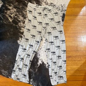 Kate Quinn men’s lounge pants.